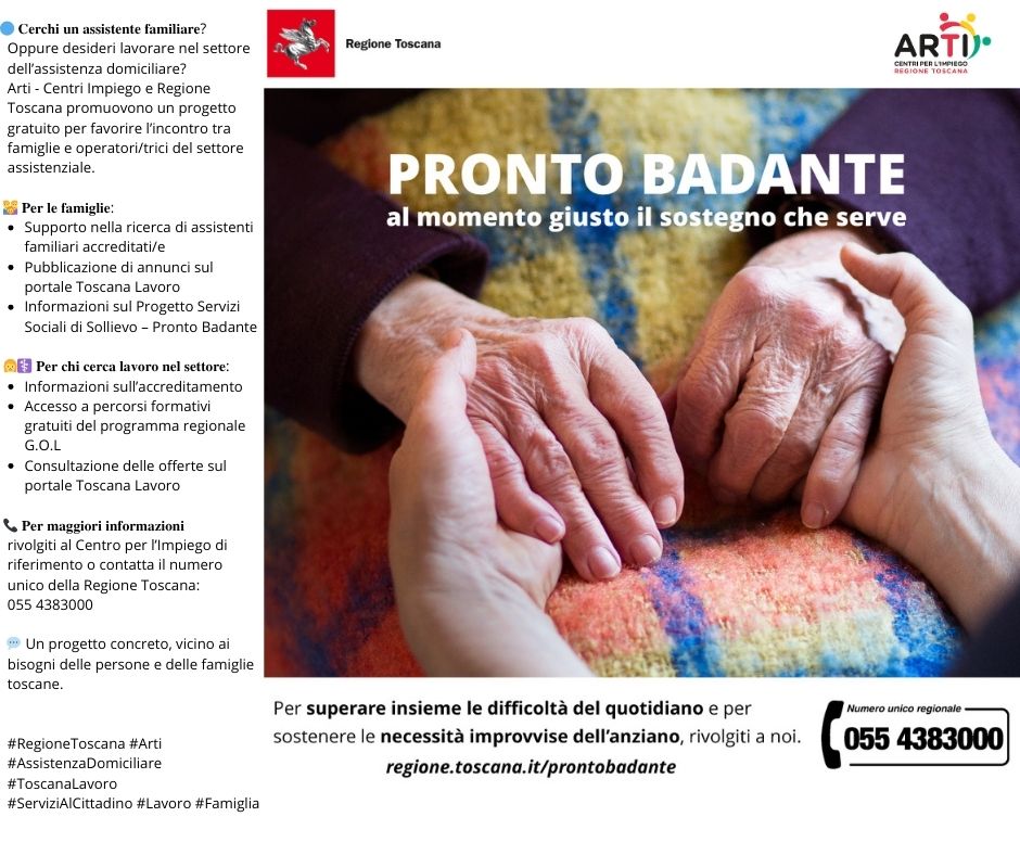 Pronto badante NUOVO